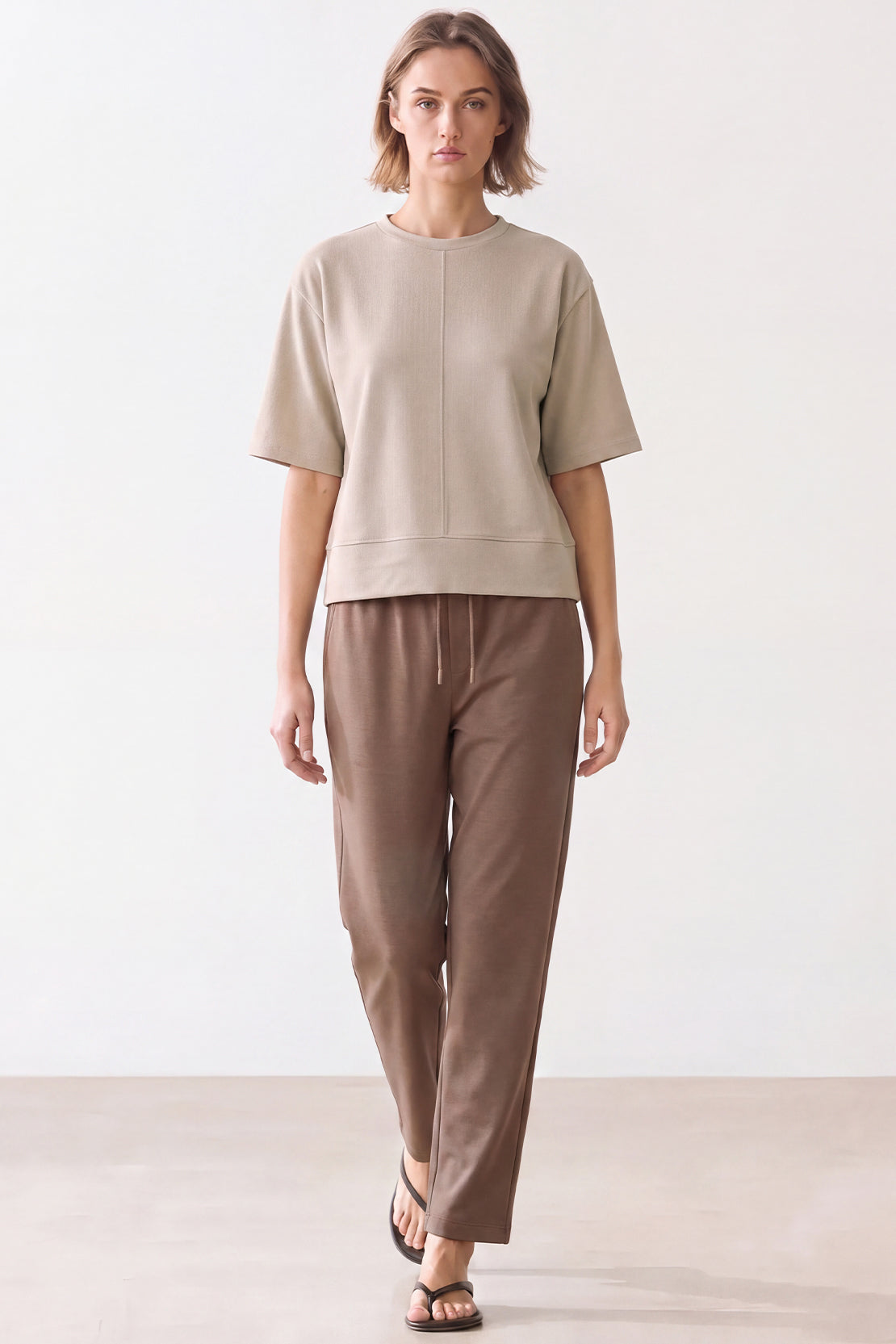 KOKO Cotton Solona Top – Beige
