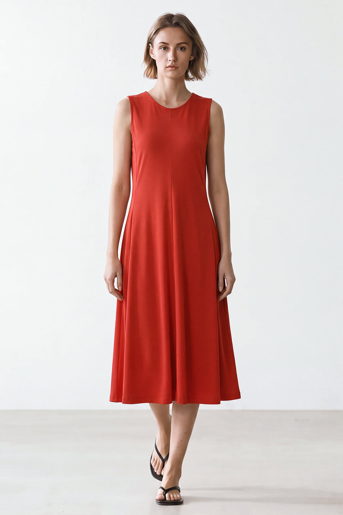 KOKO Air Weave Round Neck Dress