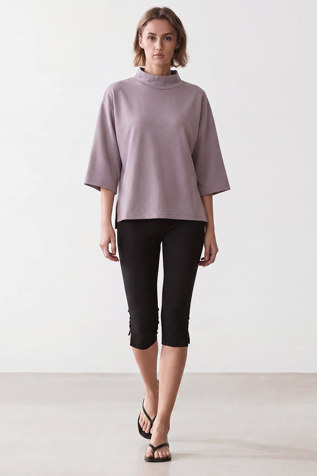 KOKO Eco Pulp Turtle Neck Shirt – Mauve