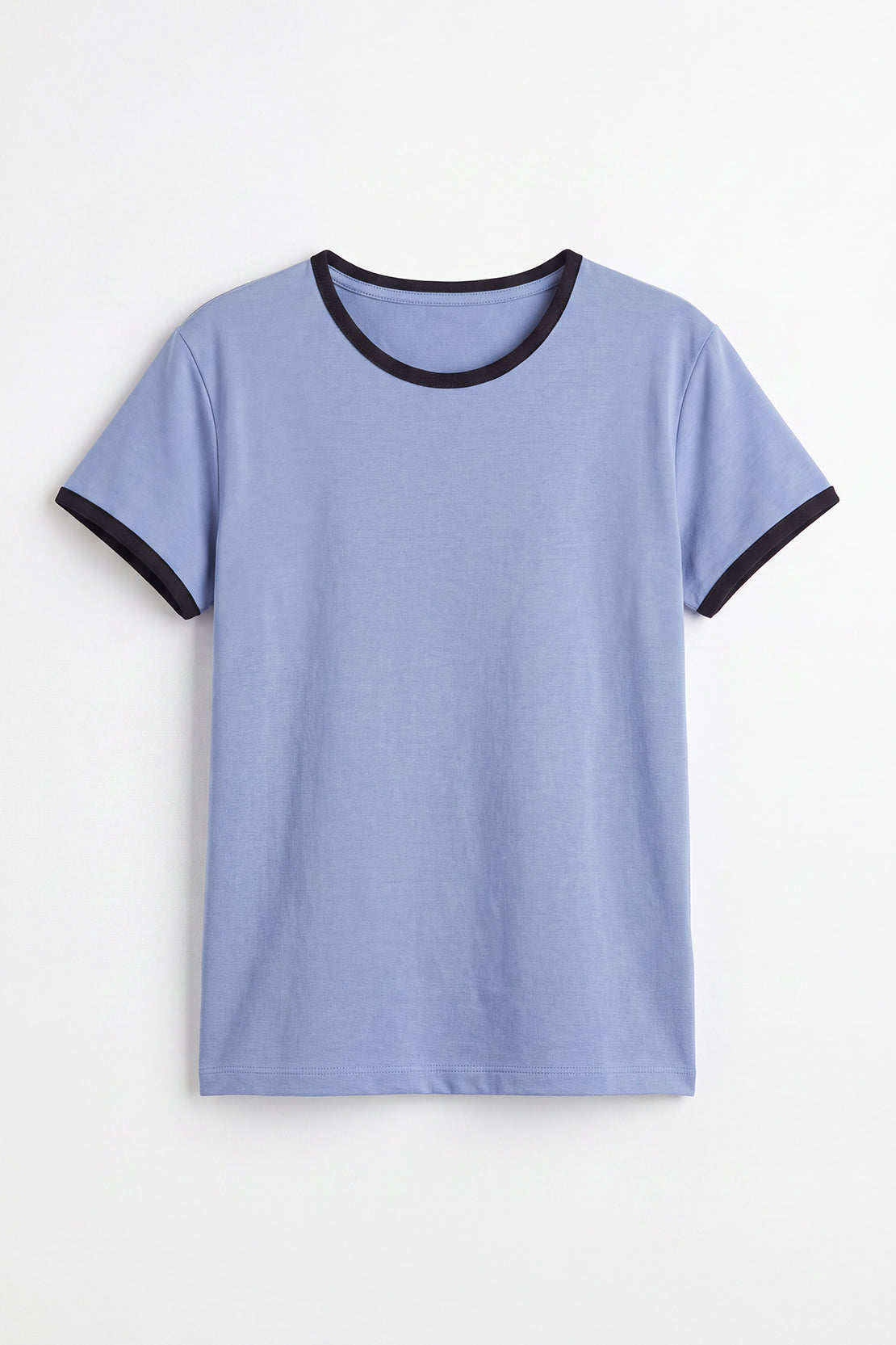 KOKO Cotton Bamboo Crew Neck T-Shirt – Blue