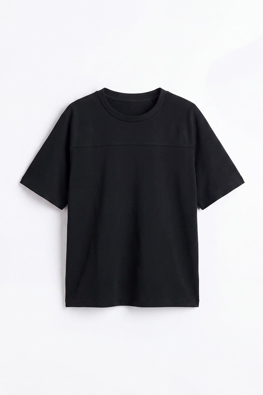 KOKO Cotton Bamboo Crew Neck T-Shirt – Black