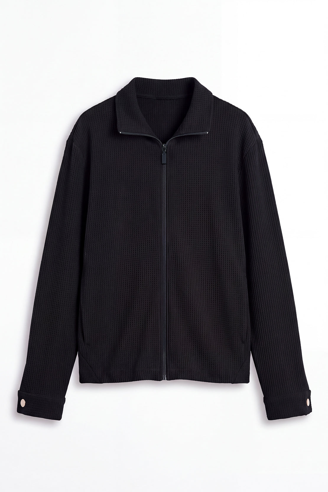 KOKO Structured Knit Zip Up Jacket