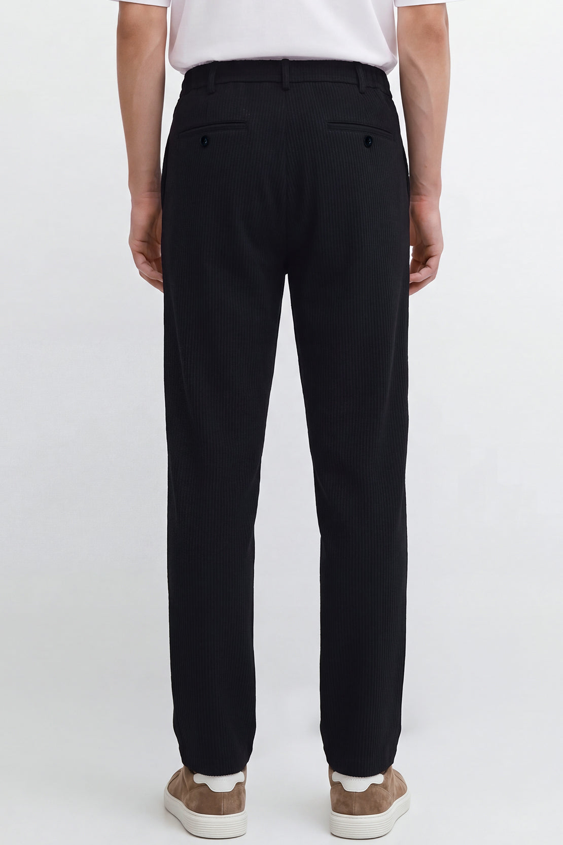KOKO Structured Knit Straight Fit Pants