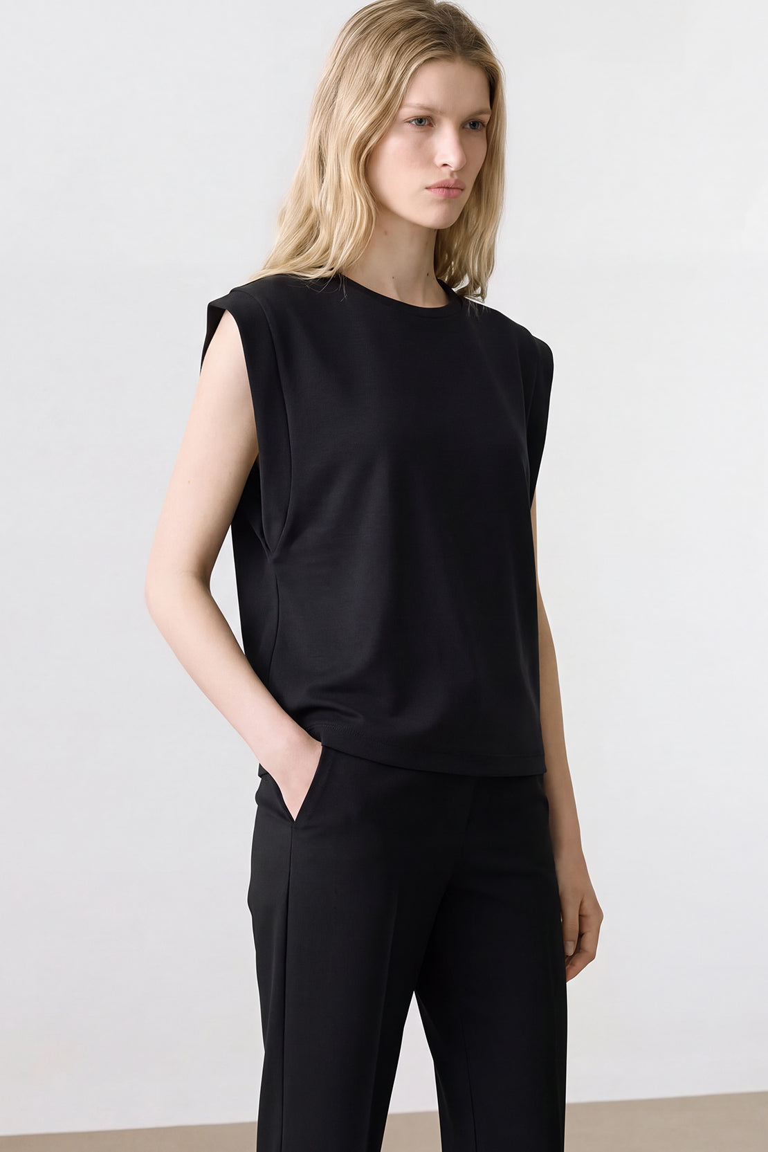 KOKO Scuba Relaxed Top – Black