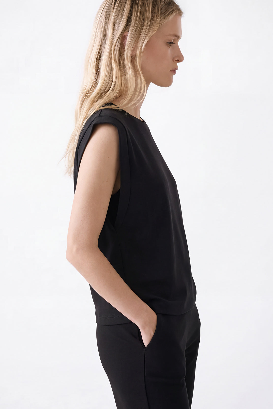 KOKO Scuba Relaxed Top – Black
