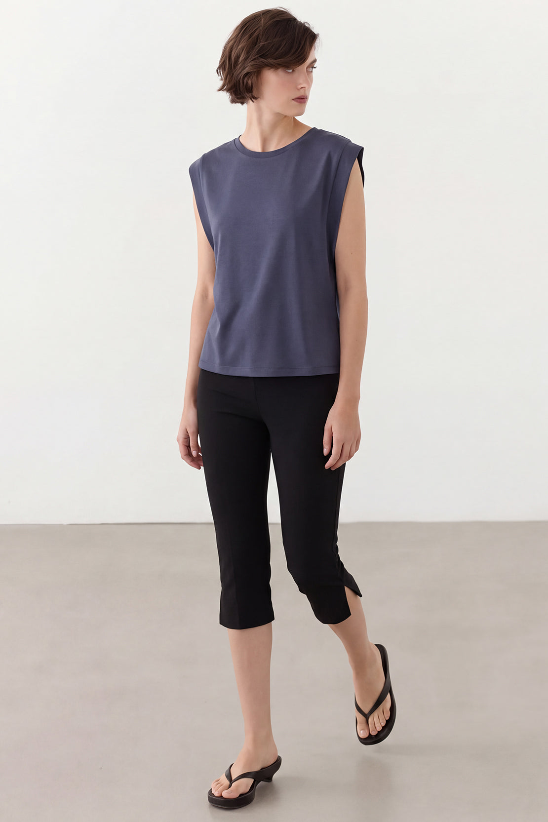 KOKO Scuba Relaxed Top – Navy