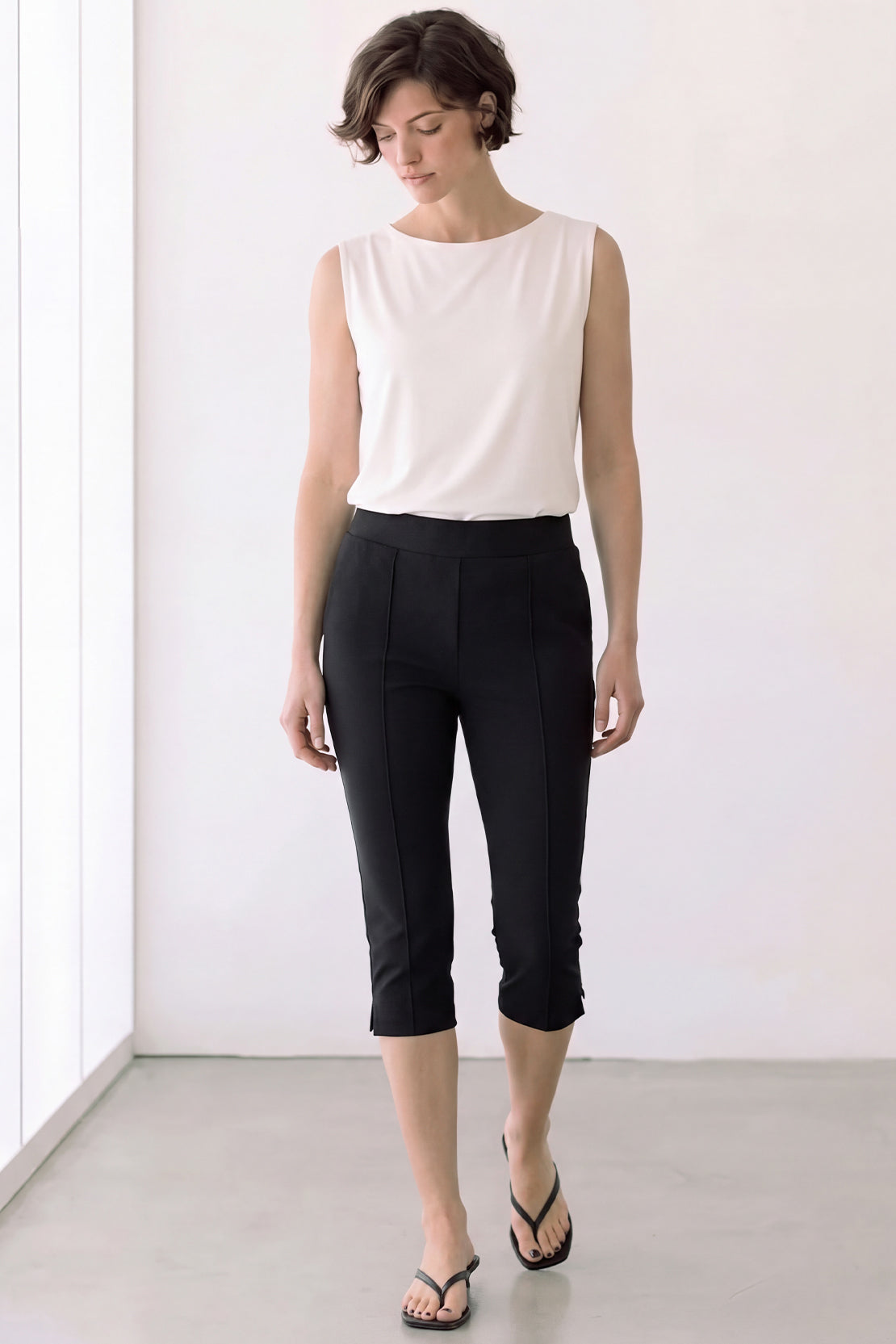 KOKO Modal Blend Cropped Pants