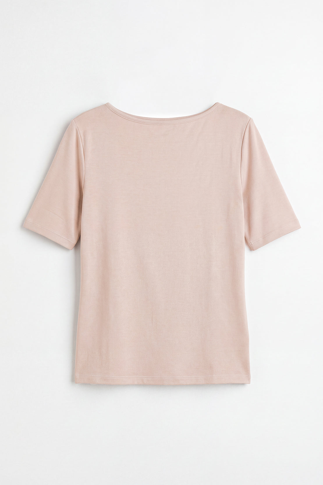 KOKO Wool Mock Neck T-Shirt