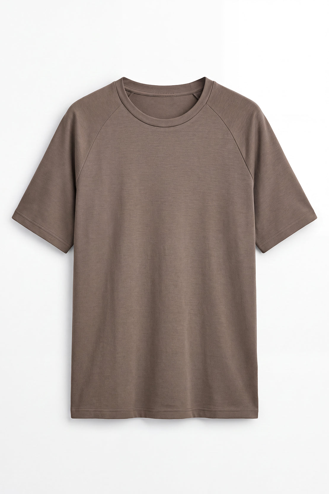 KOKO Modal Blend Crew Neck T-Shirt – Black & Clay