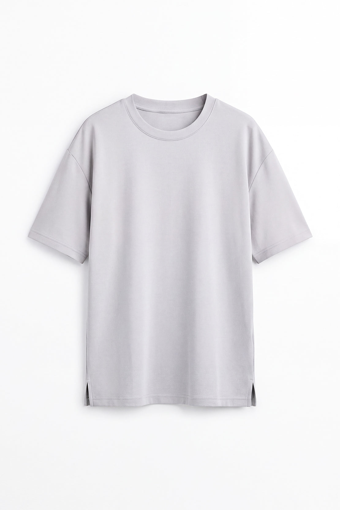 KOKO Modal Blend Drop Shoulder T-Shirt – Navy, Silver & Clay