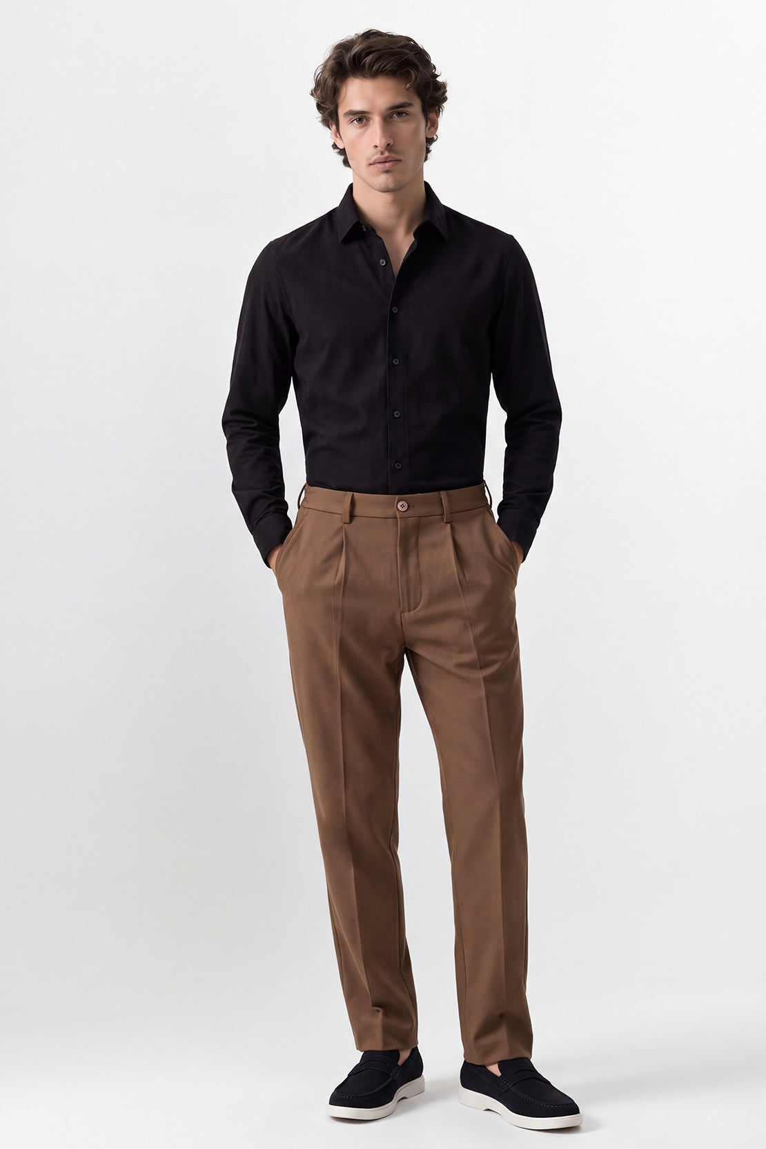 KOKO Linen Straight Fit Pants