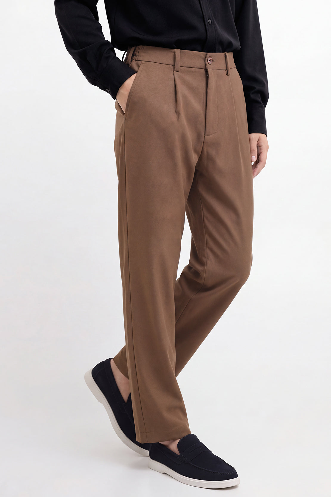 KOKO Linen Straight Fit Pants