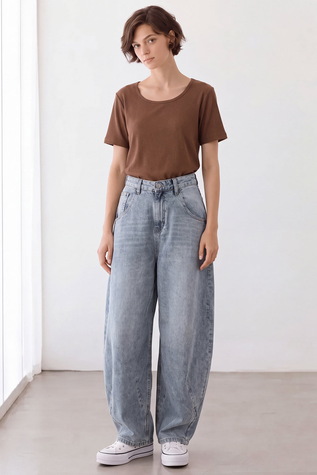 KOKO Denim Barrel Jeans