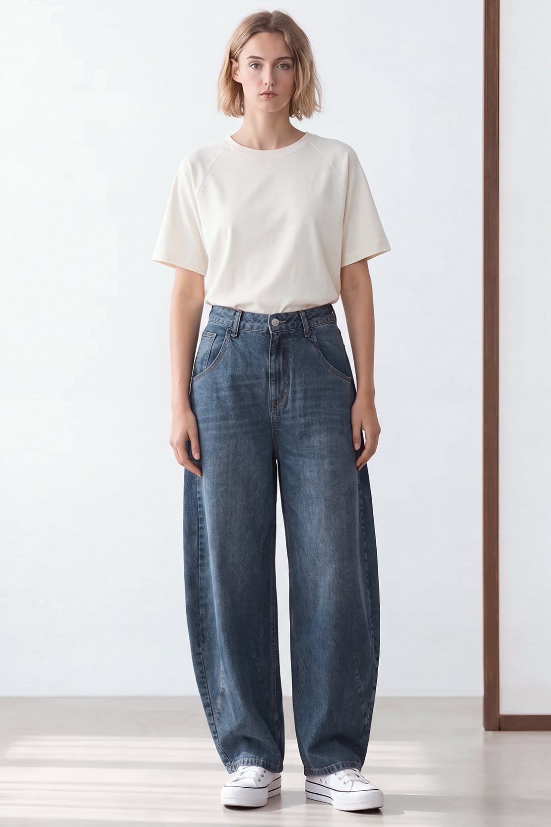 KOKO Denim Barrel Jeans