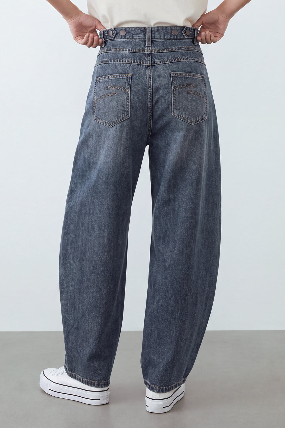 KOKO Denim Barrel Jeans