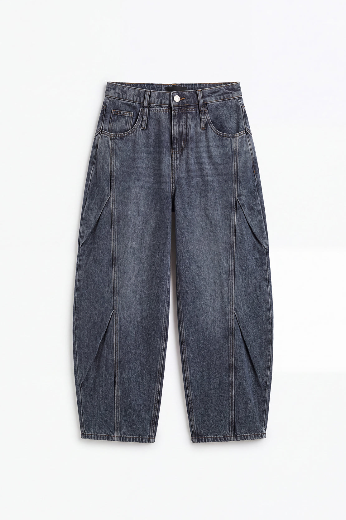 KOKO Korean Wide Barrel Jeans