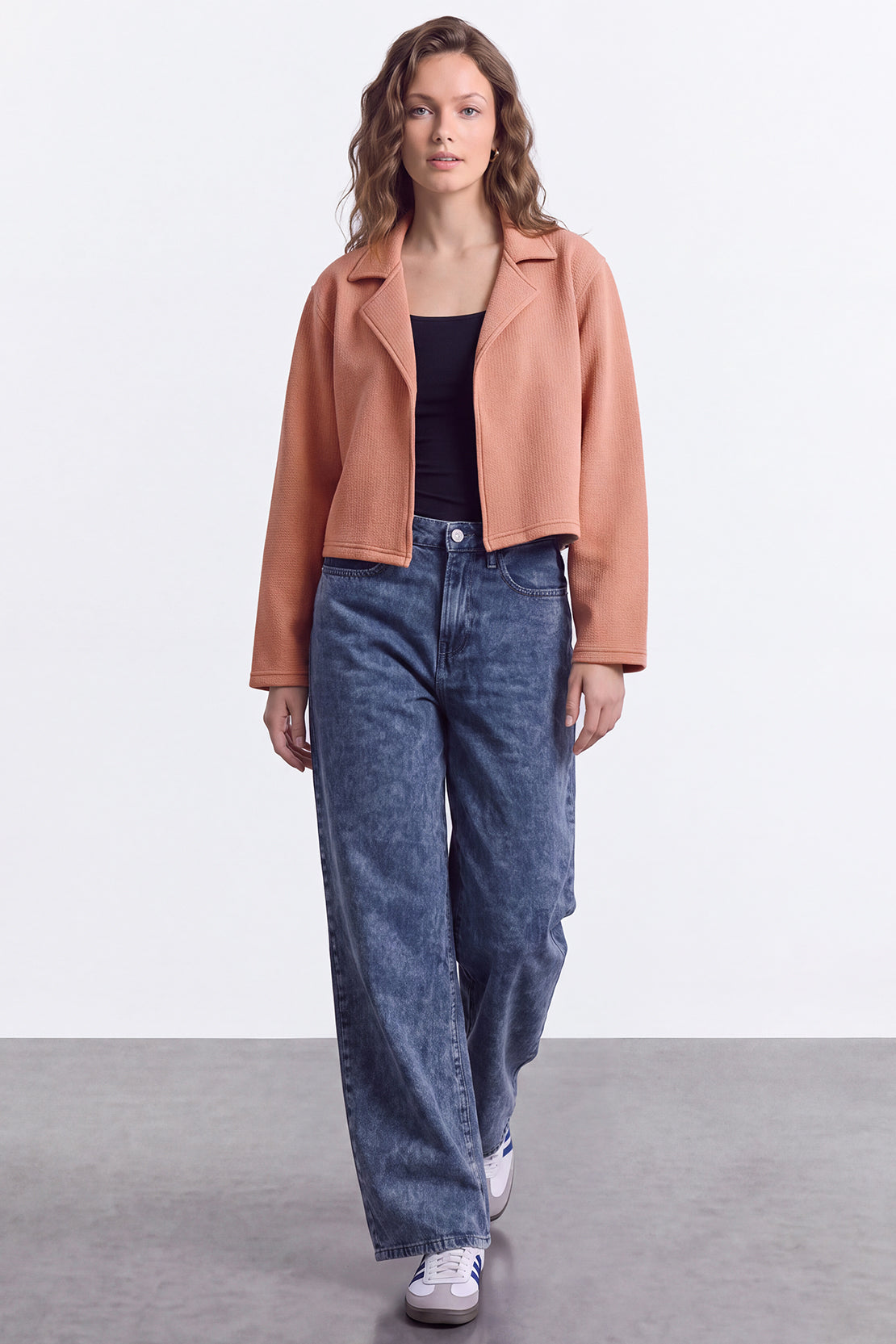 KOKO Waffle Cropped Cape